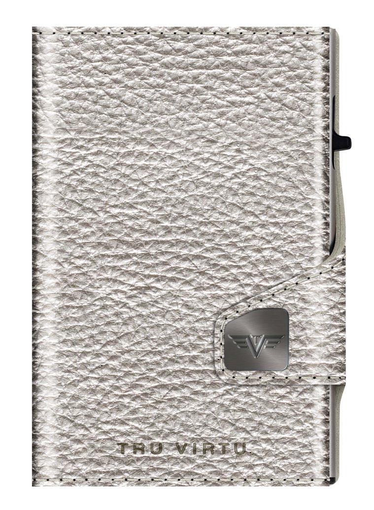 Tru Virtu Wallet Click & Slide Classic Silver Metallic/Silver