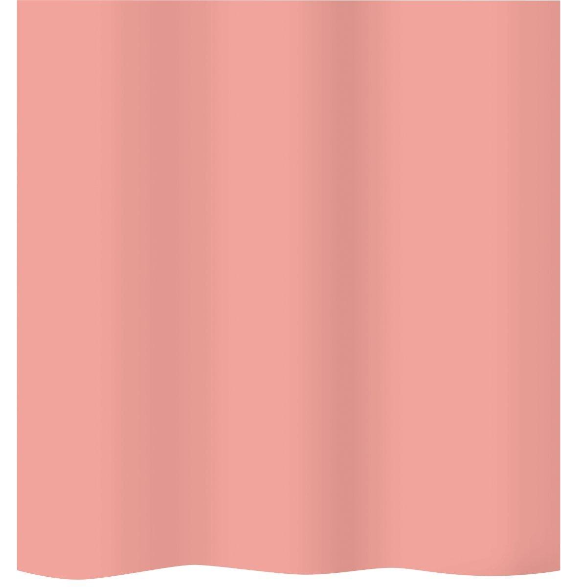 diaqua Duschvorhang Textil Basic - coral