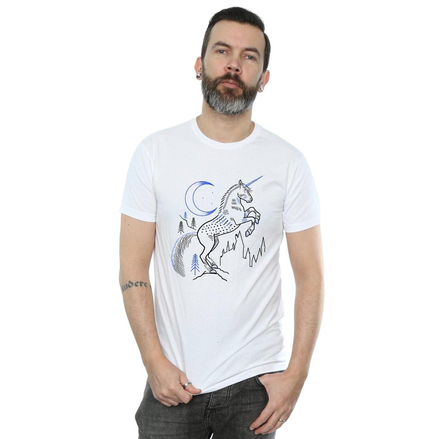 Harry Potter Einhorn Print T-Shirt