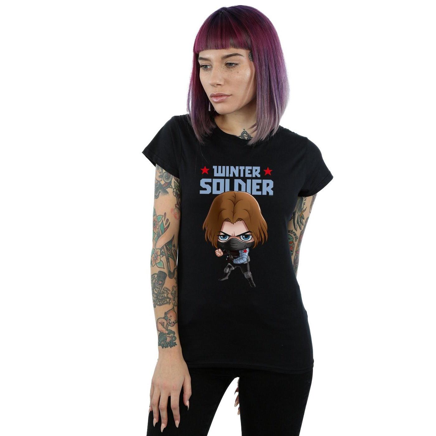 MARVEL Winter Soldier Chibi T-Shirt