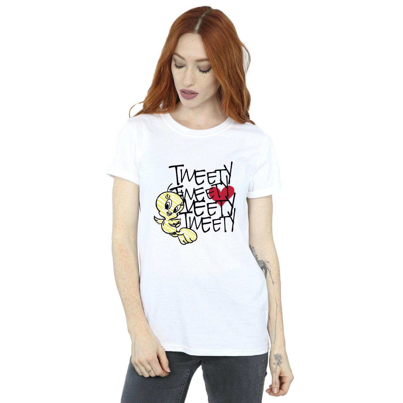 LOONEY TUNES Tweety Bird Grafik Print T-Shirt
