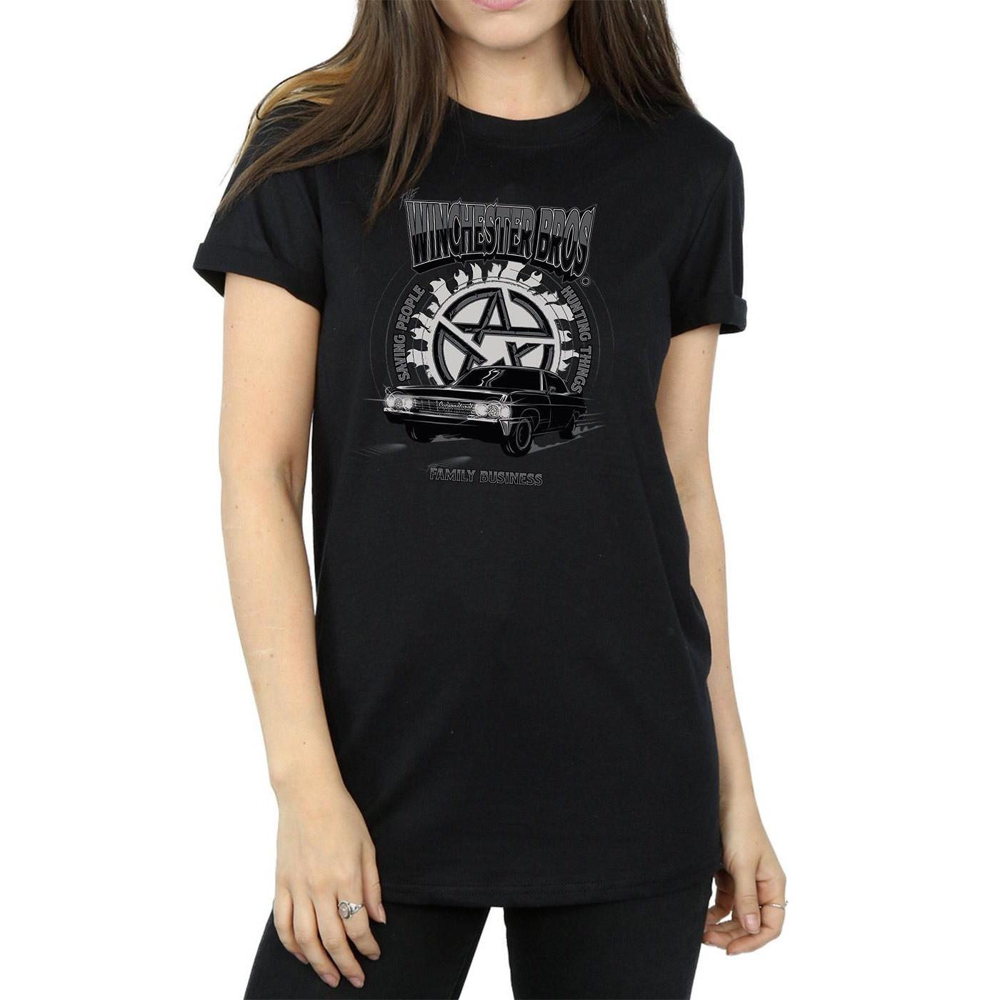 Supernatural Winchester Bros Family Business T-Shirt