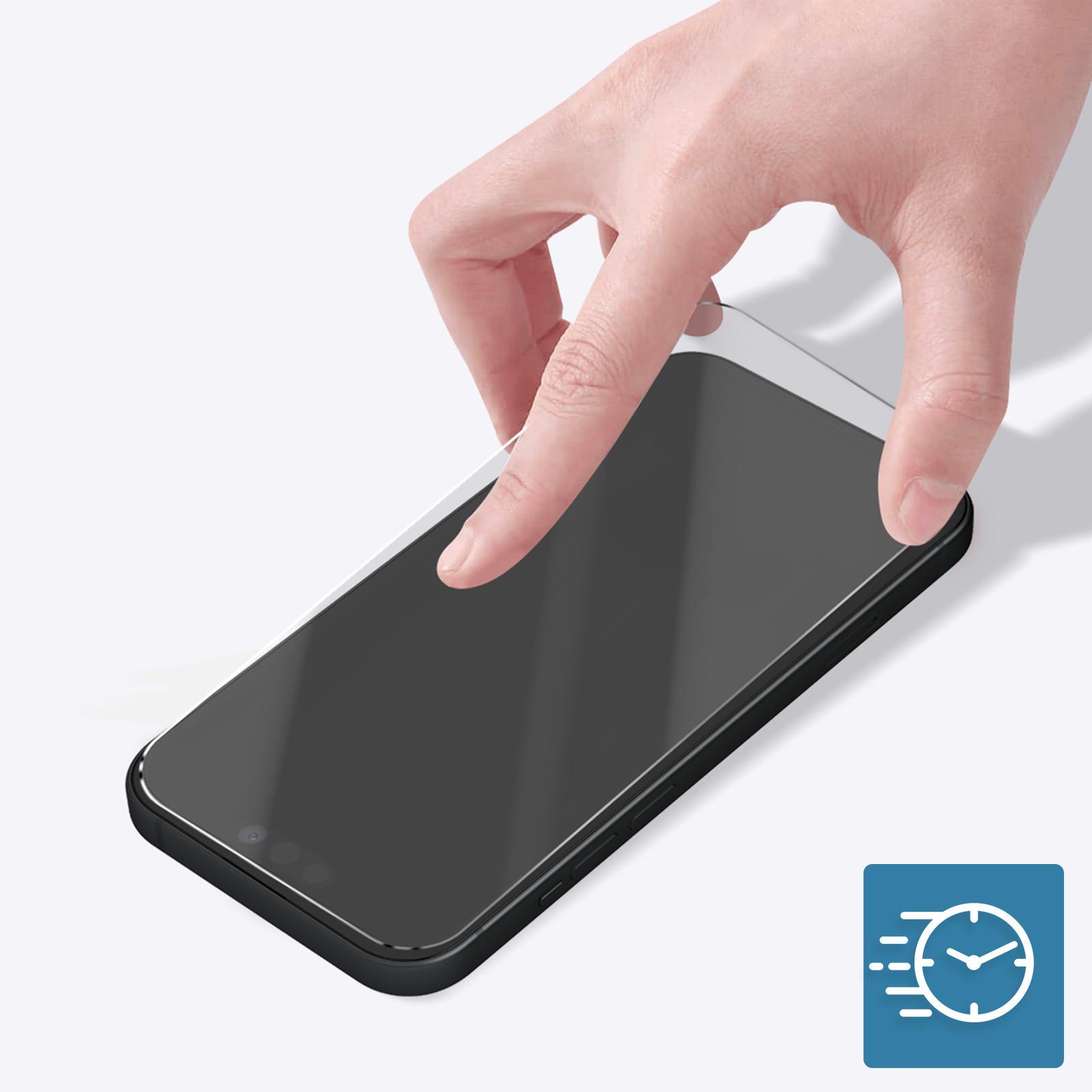 Avizar Glas-Folie iPhone 16 Plus Transparent