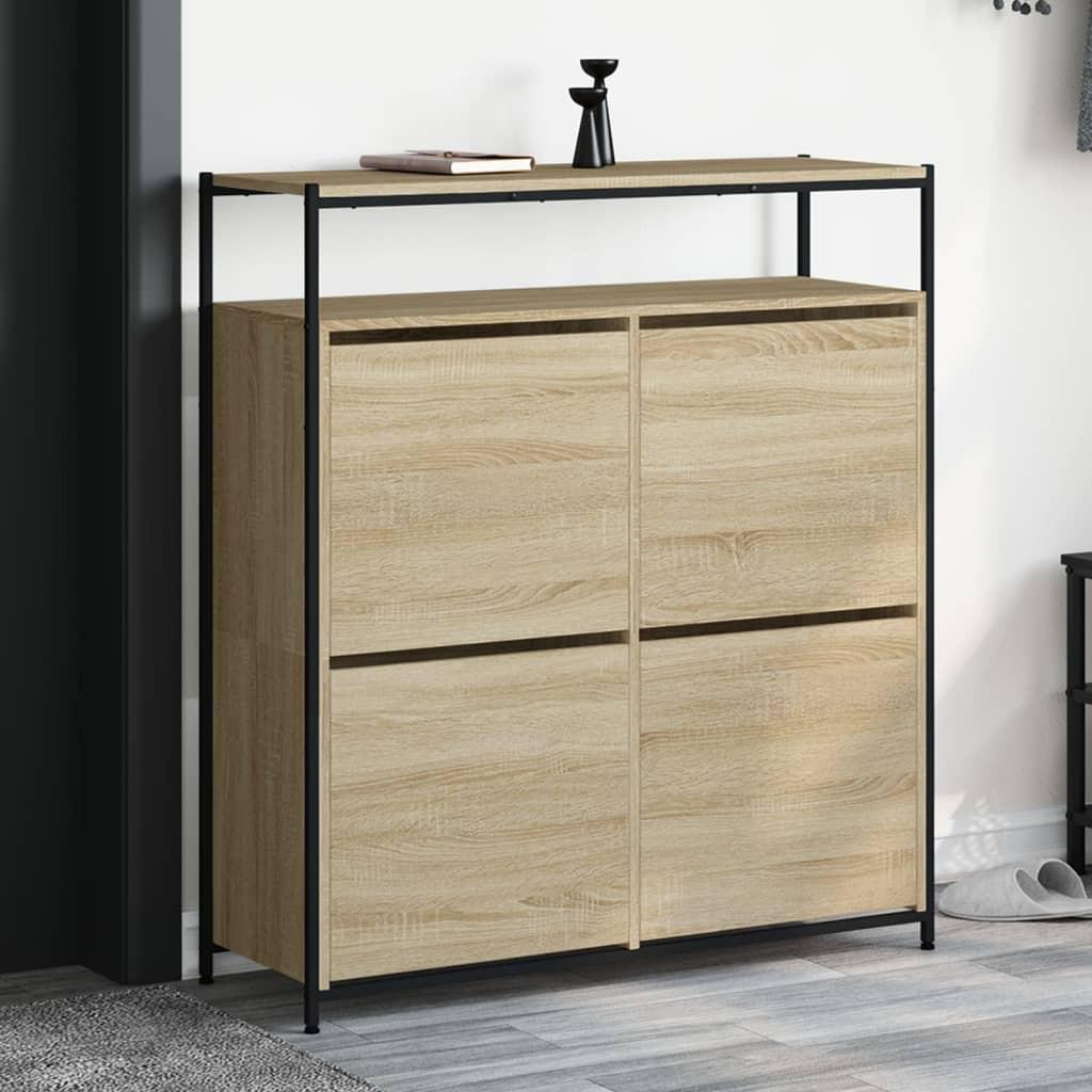 VidaXL Schuhschrank holzwerkstoff