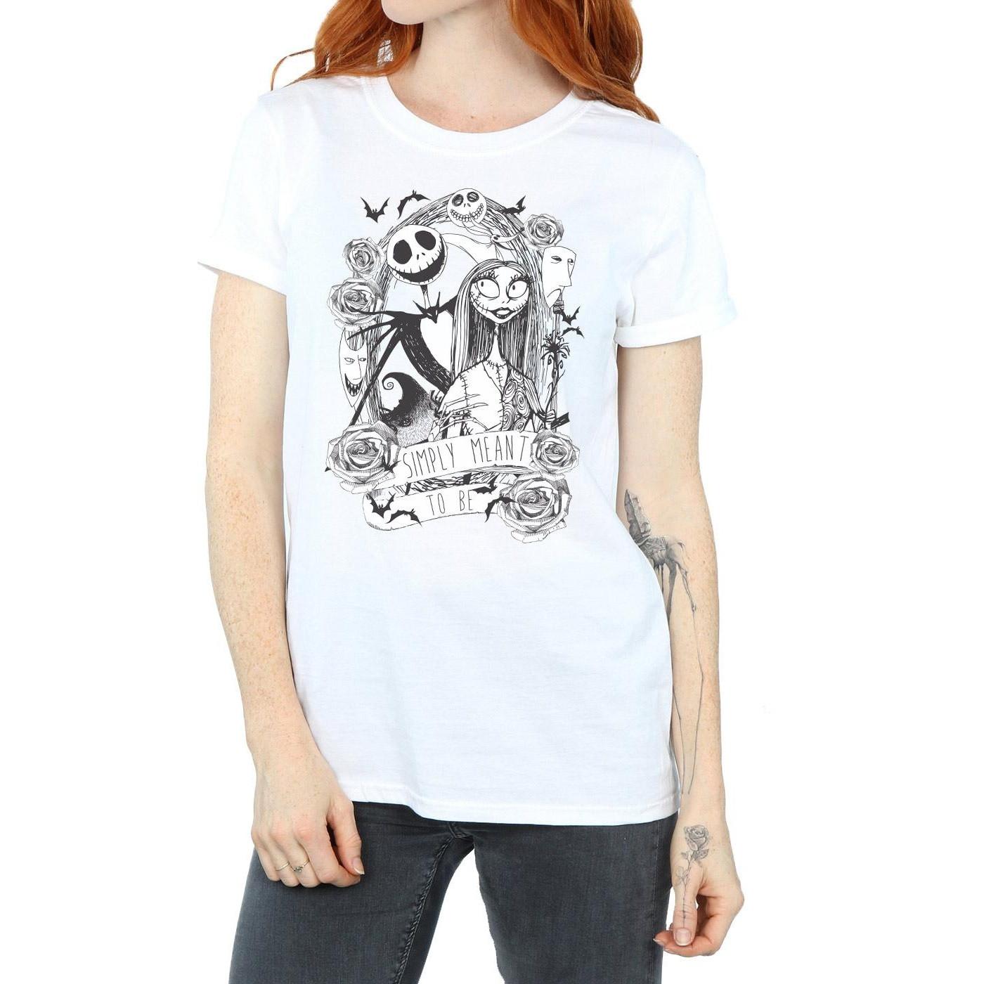 Disney Nightmare Before Christmas Simply Meant To Be T-Shirt
