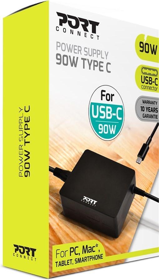 Port Designs Universalnetzteil 90W, Typ C