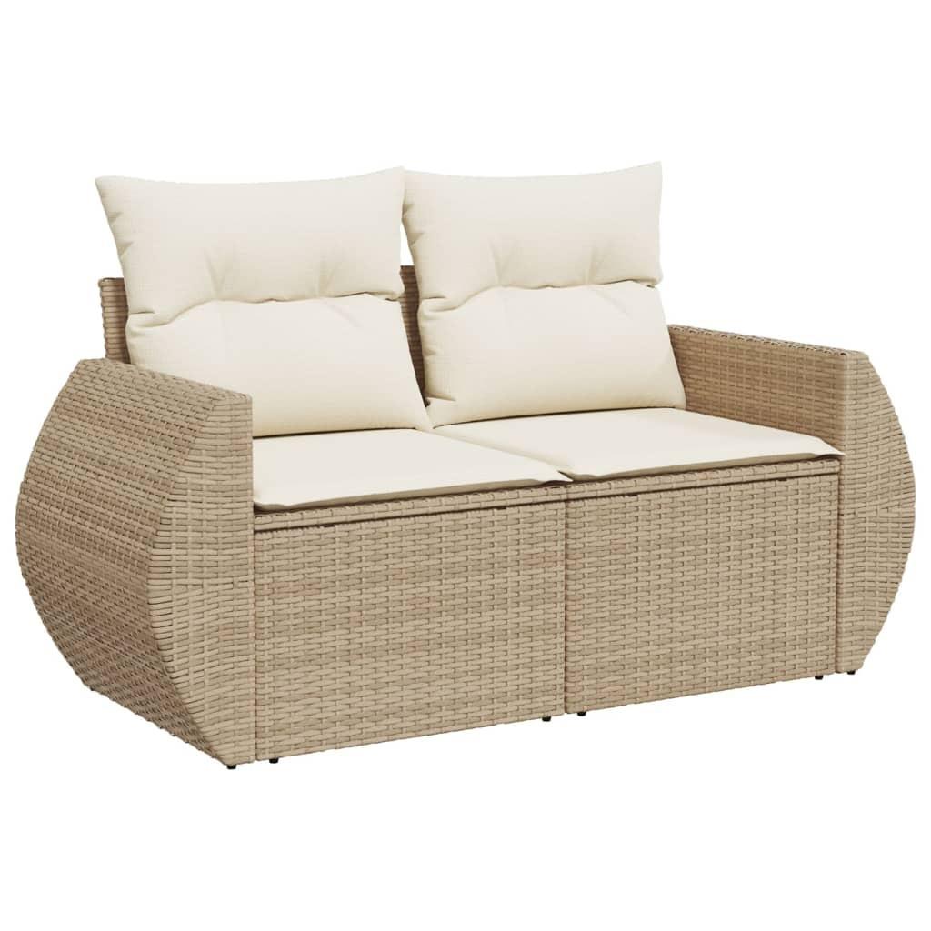 VidaXL Garten sofagarnitur poly-rattan
