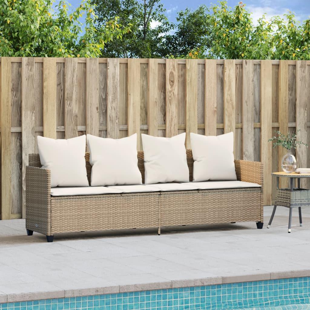 VidaXL Sonnenliege poly-rattan