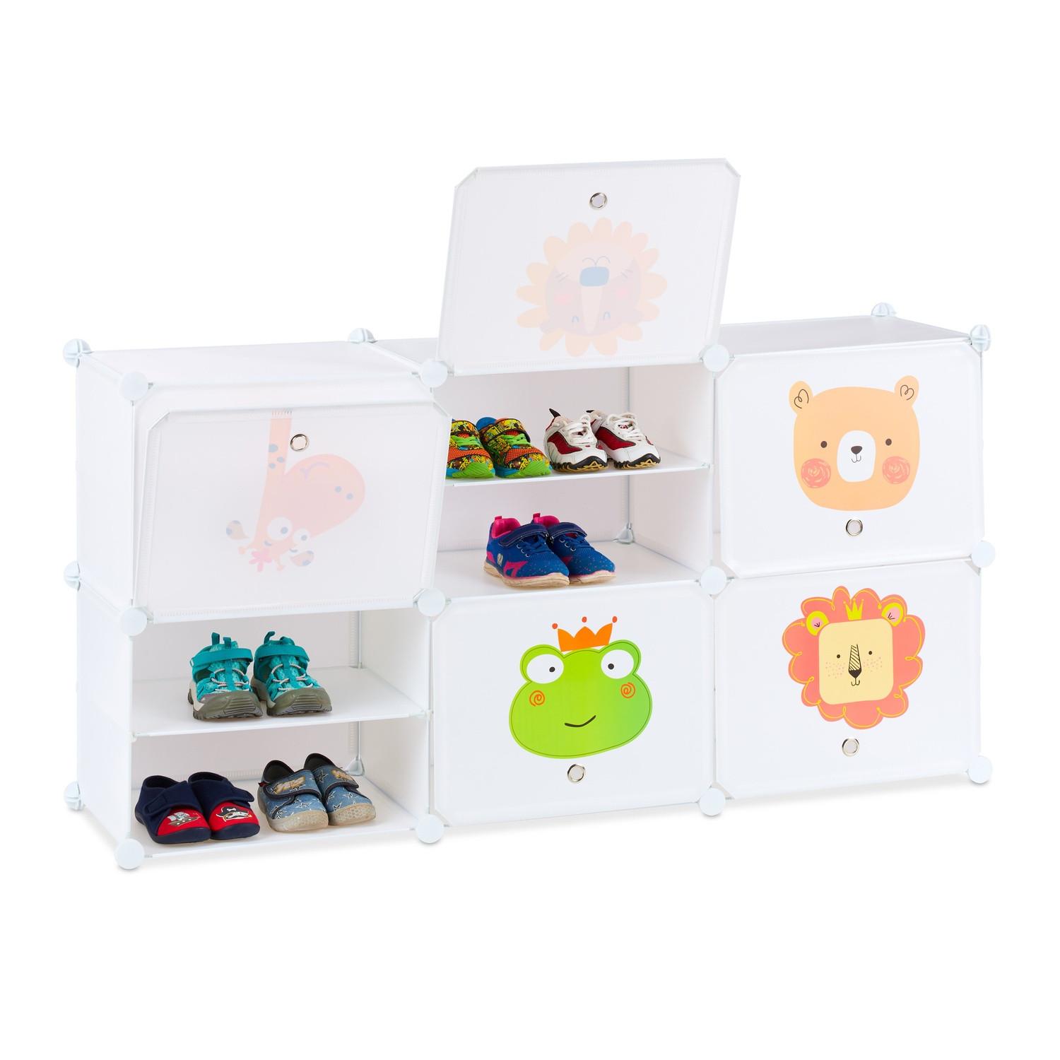 B2X Schuhregal für Kinder zum Anstecken