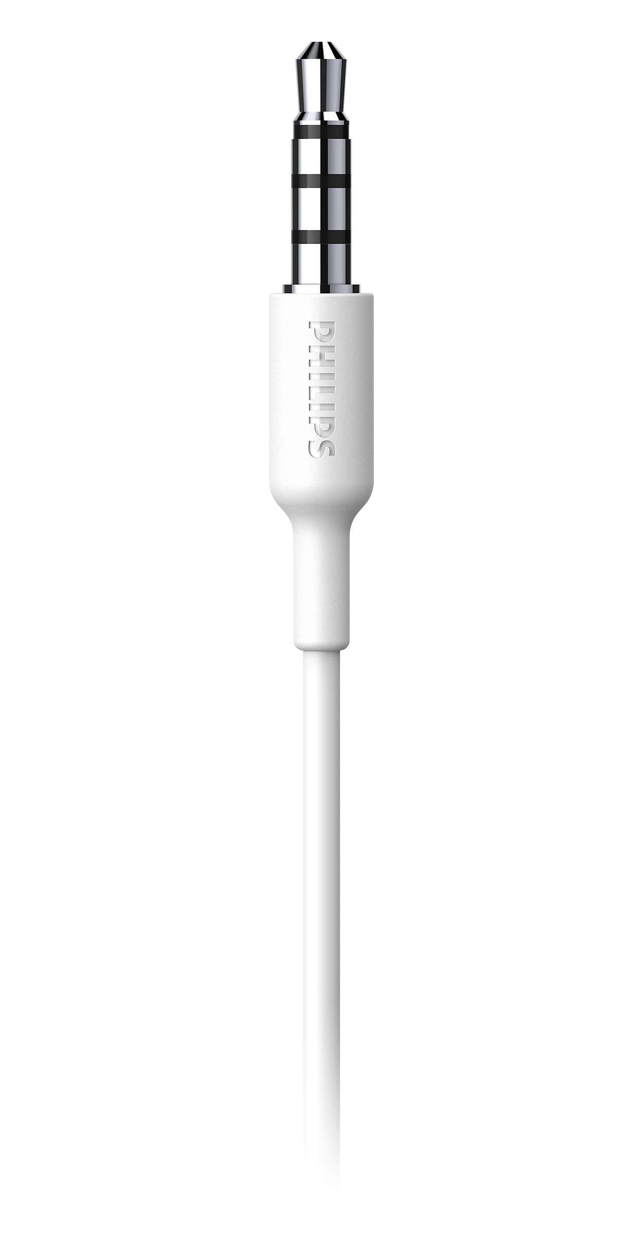 PHILIPS Philips TAA1105WT00 Kopfhörer & Headset Kabelgebunden Ohrbügel, im Ohr Sport Weiß