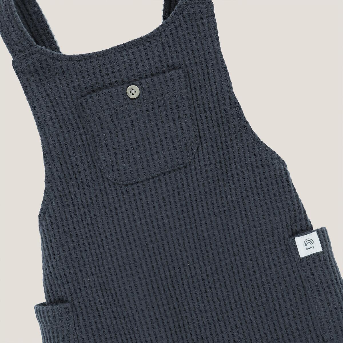 La Redoute Collections Latzhose aus Waffelpikee