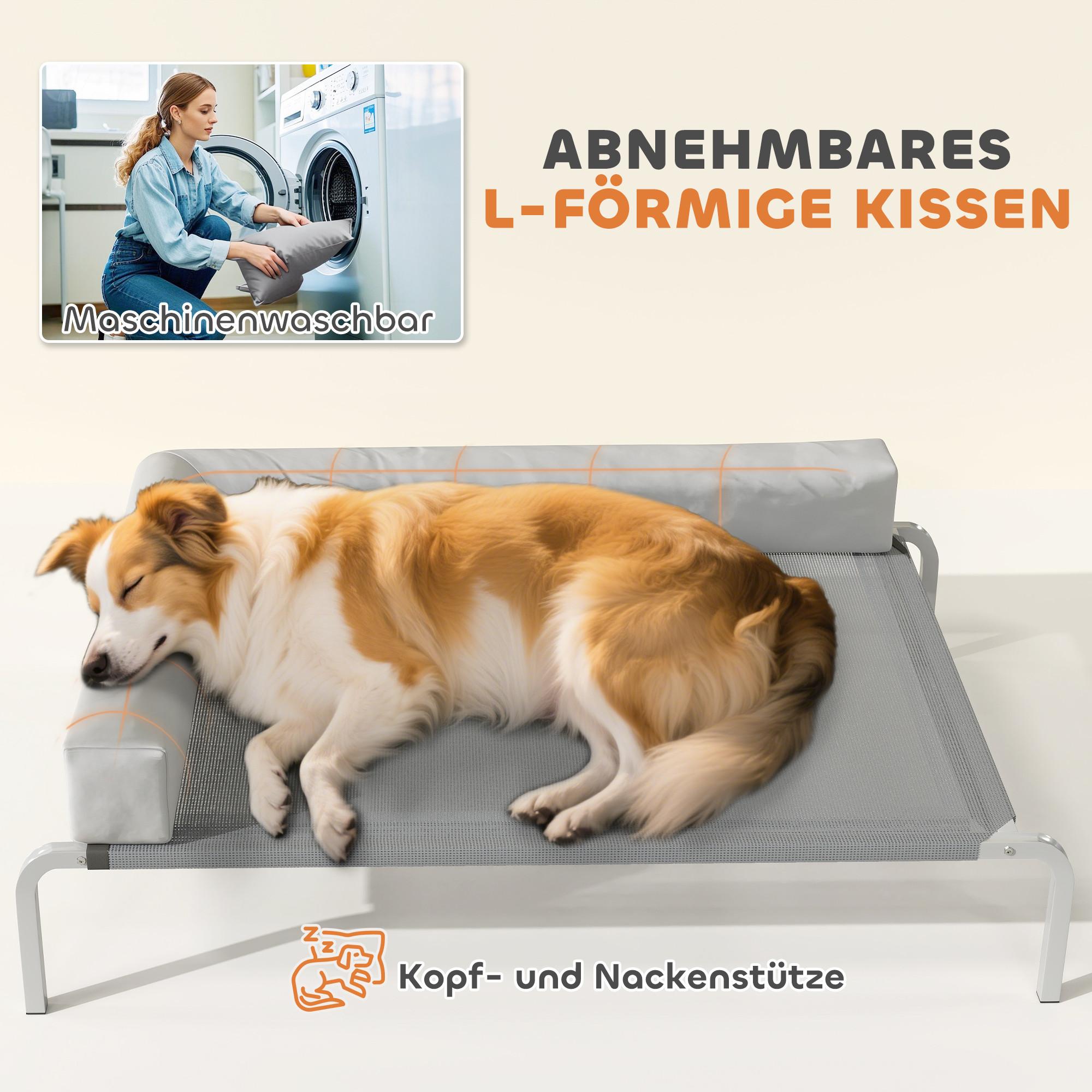 PawHut Erhöhtes Hundebett