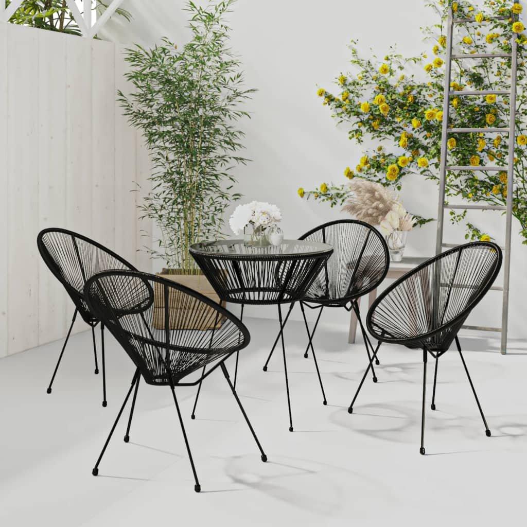 VidaXL Essgruppe rattan