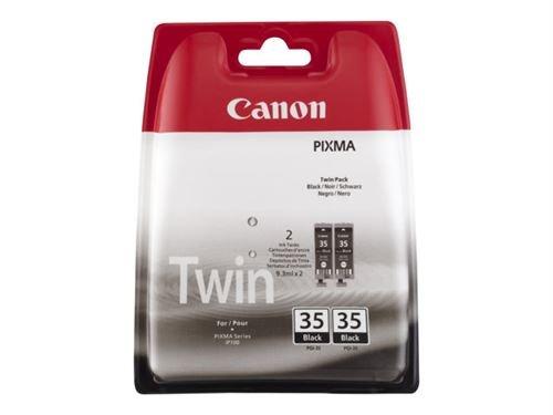 Canon CANON Twin Pack Tinte schwarz PGI-35 TWIN PIXMA iP 100 2 Stück