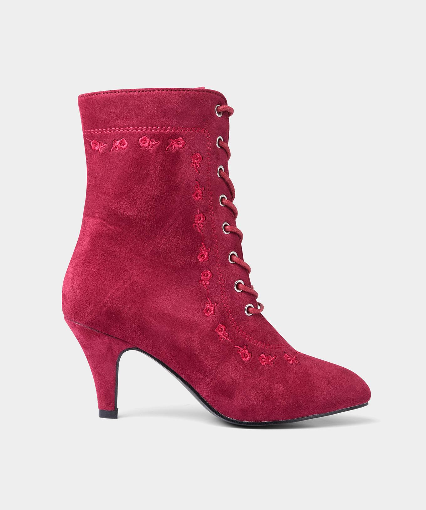 Joe Browns Geblümte bestickte Stiefeletten