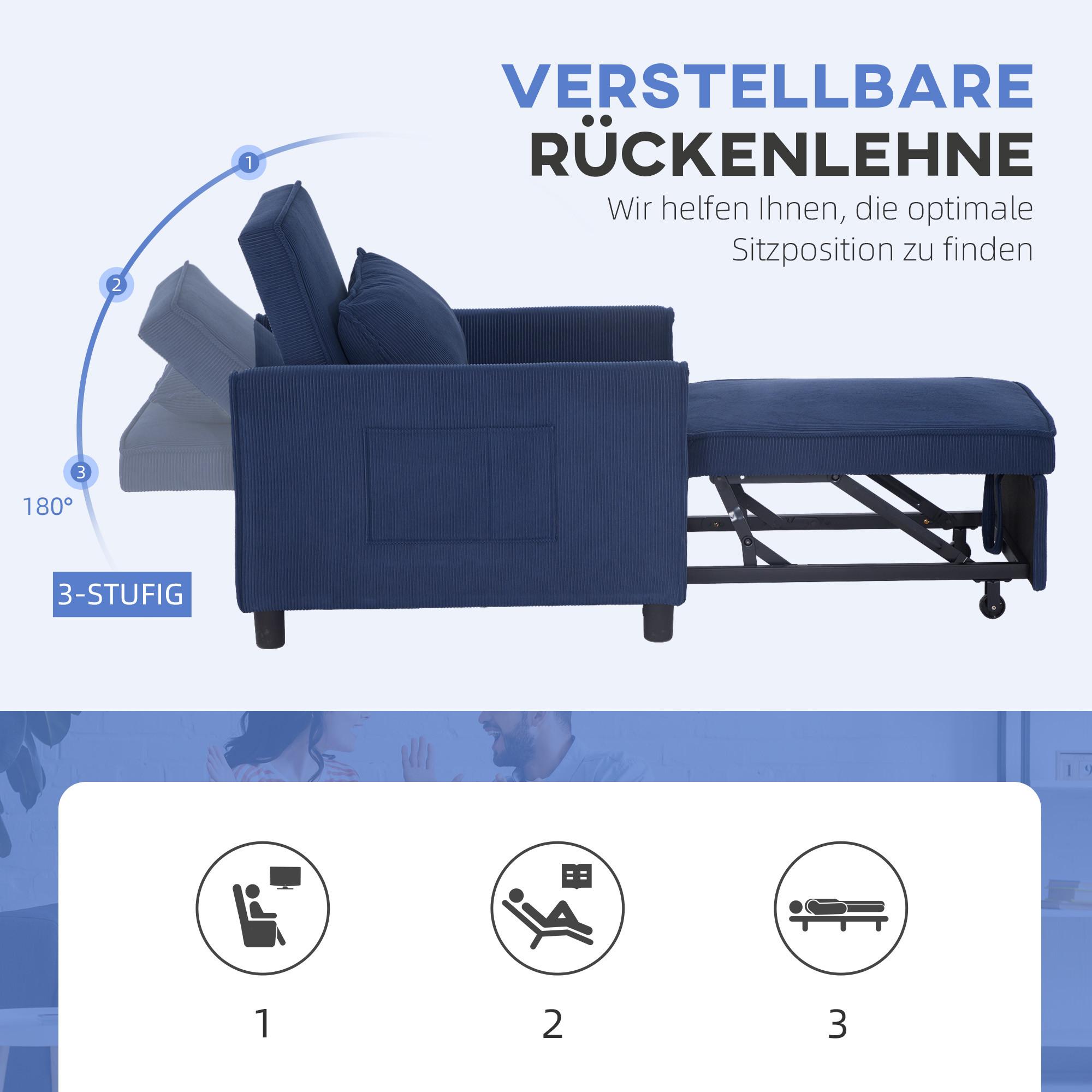 HOMCOM Schlafsessel