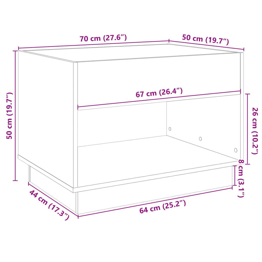 VidaXL Couchtisch holzwerkstoff