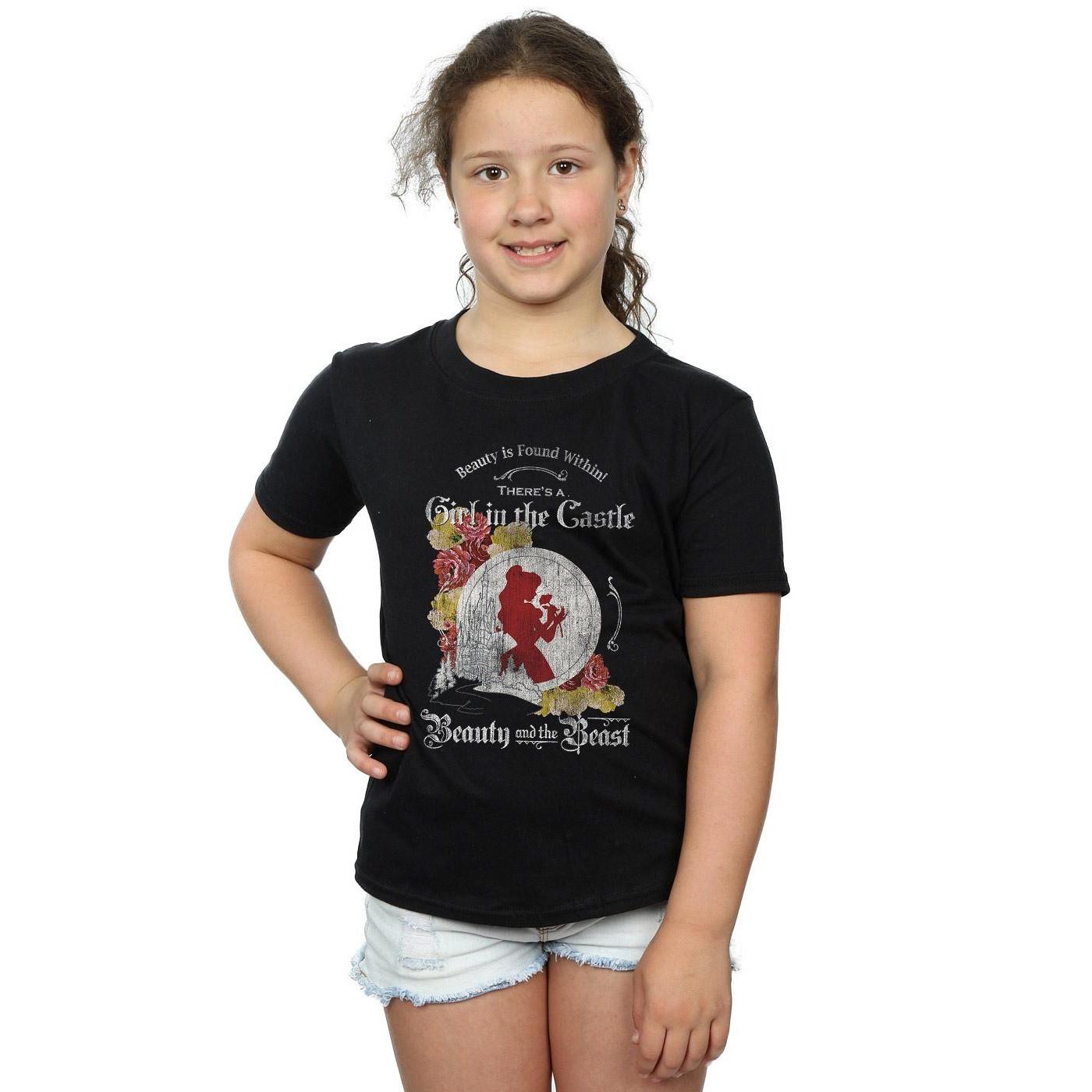 Disney Beauty And The Beast Girl in The TShirt