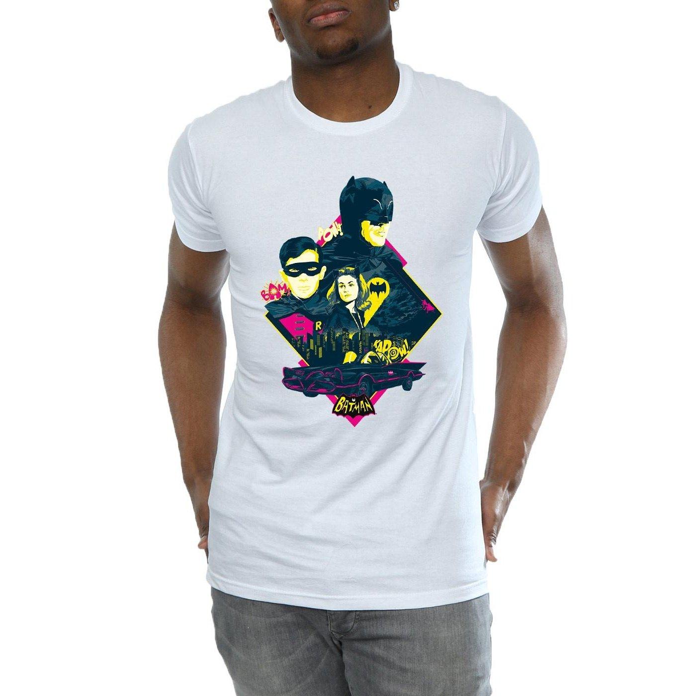 DC COMICS Batman Classic TV Series Diamond T-Shirt