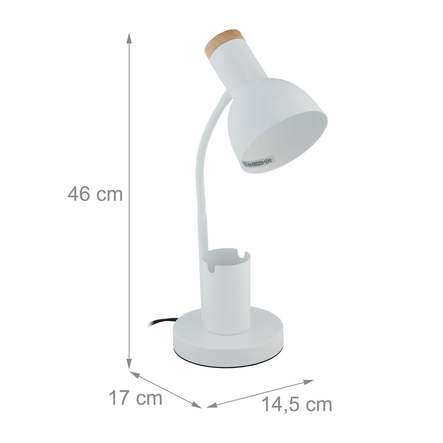 Northix Schreibtischlampe mit Stifthalter