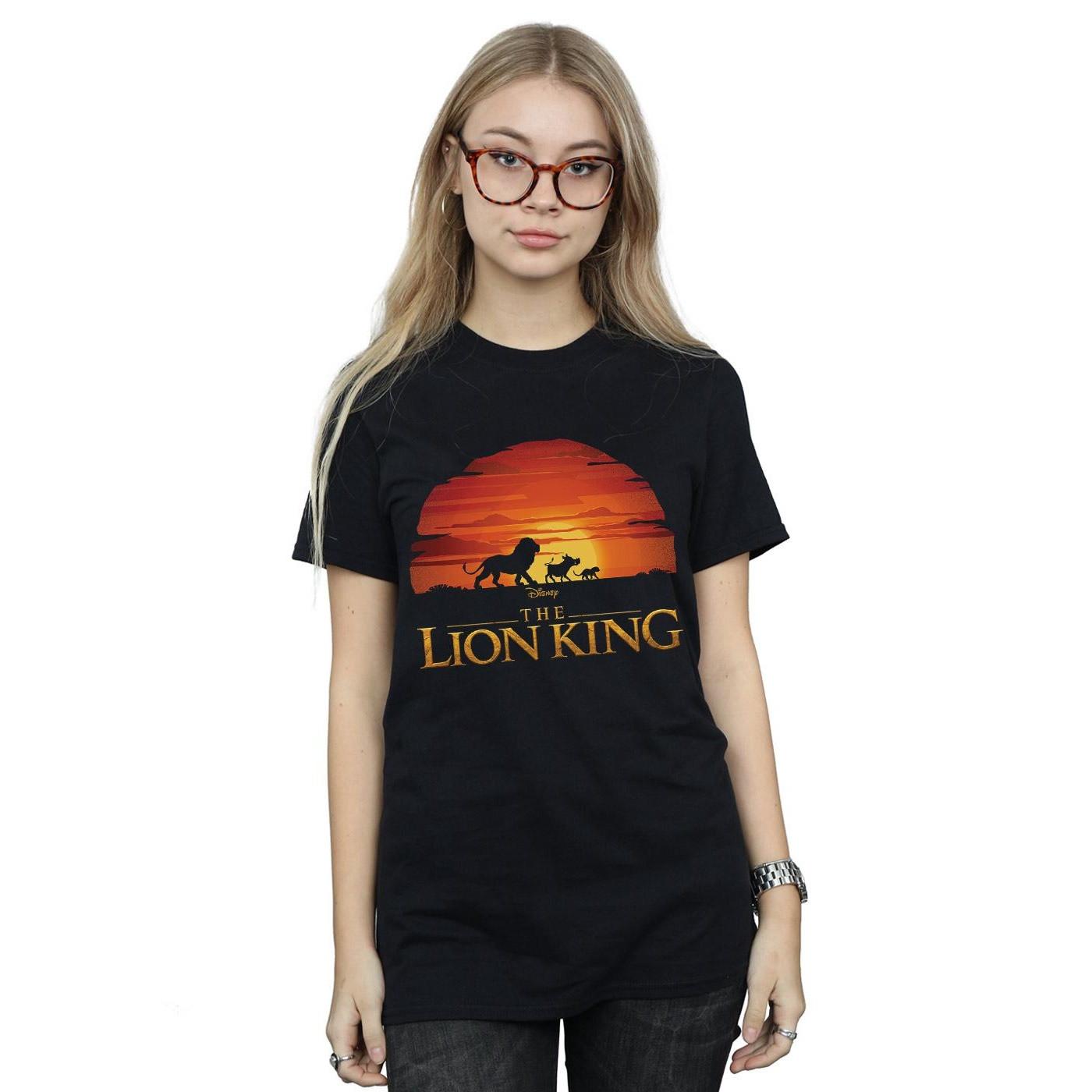 Disney The Lion King Sunset Grafikdruck T-Shirt
