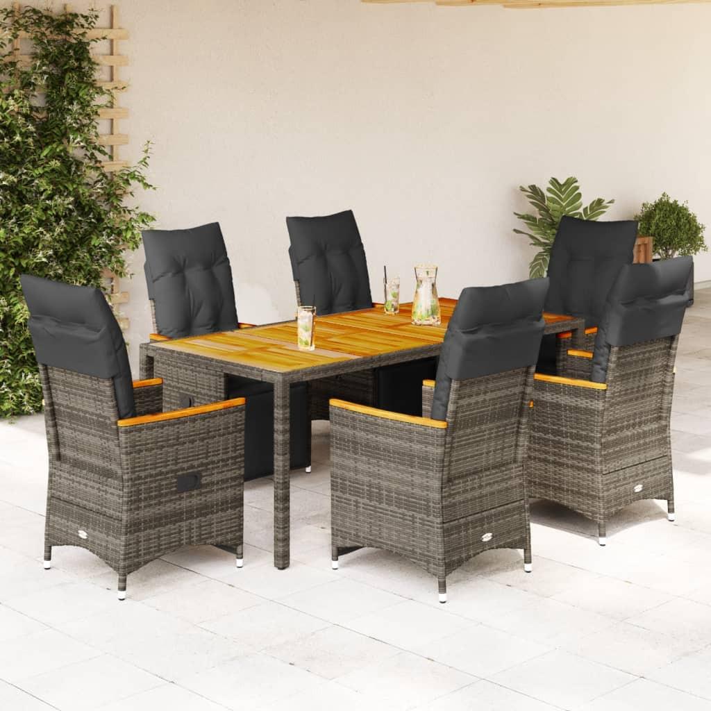VidaXL Bistro set poly-rattan