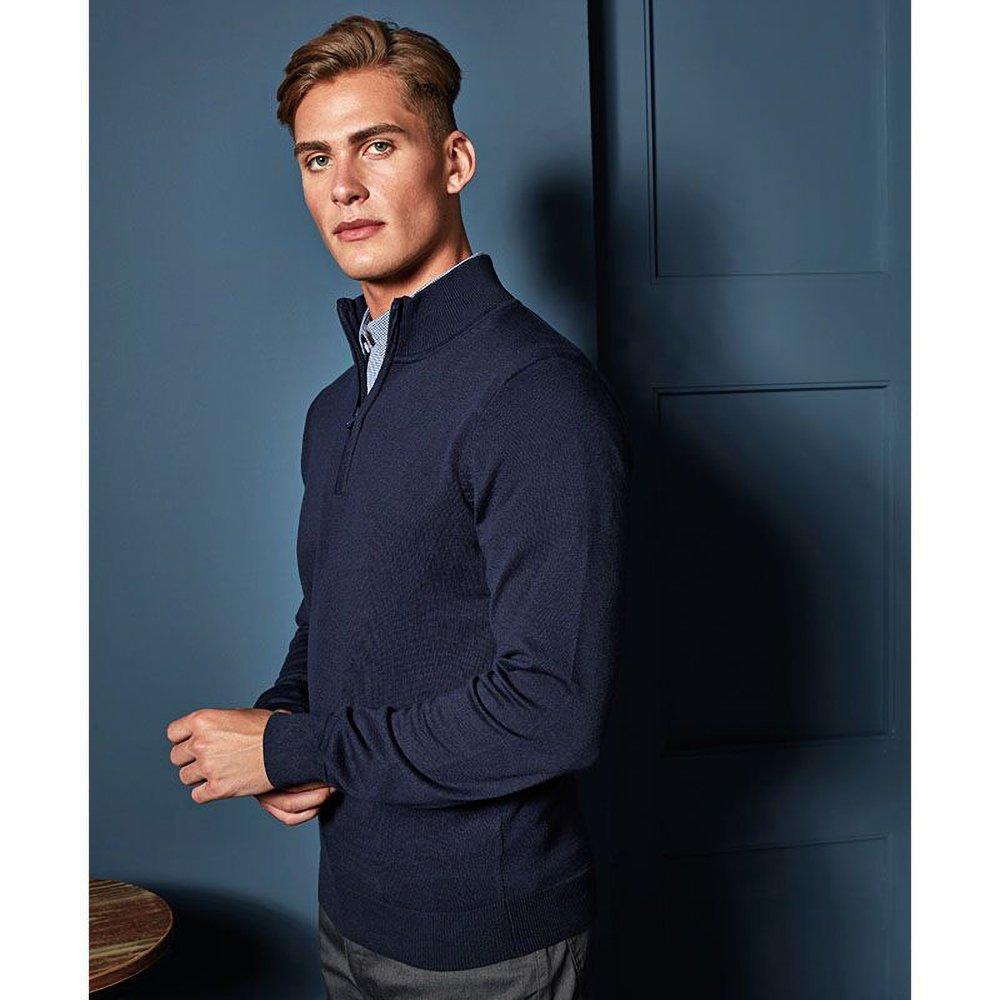 PREMIER 14 Zip Strick Sweater