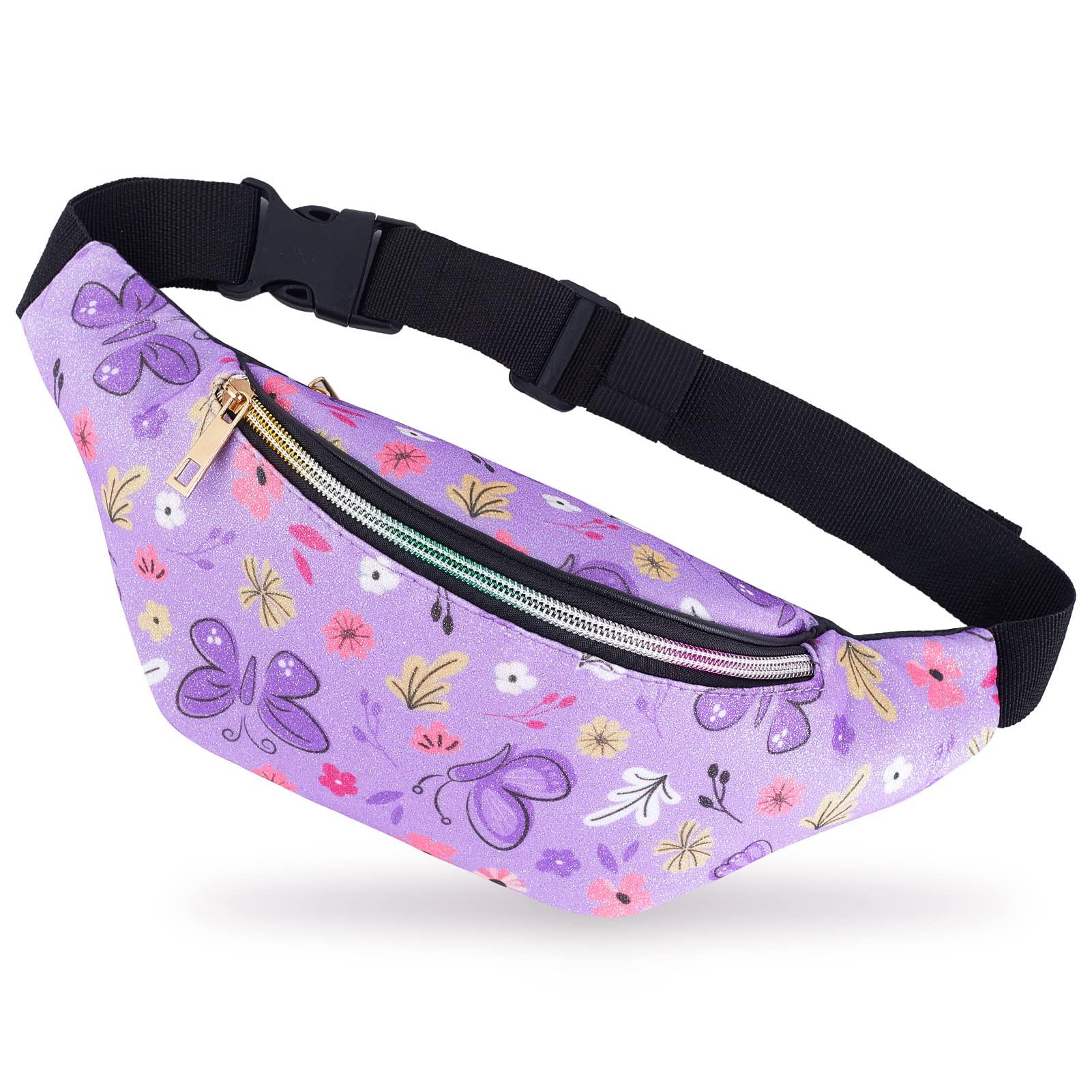 Only-bags.store Kinder-Popo-Tasche Glitzer-Sporttasche mit Lederimitat Kinder-Popo-Tasche Glitzer-Sporttasche mit Lederimitat