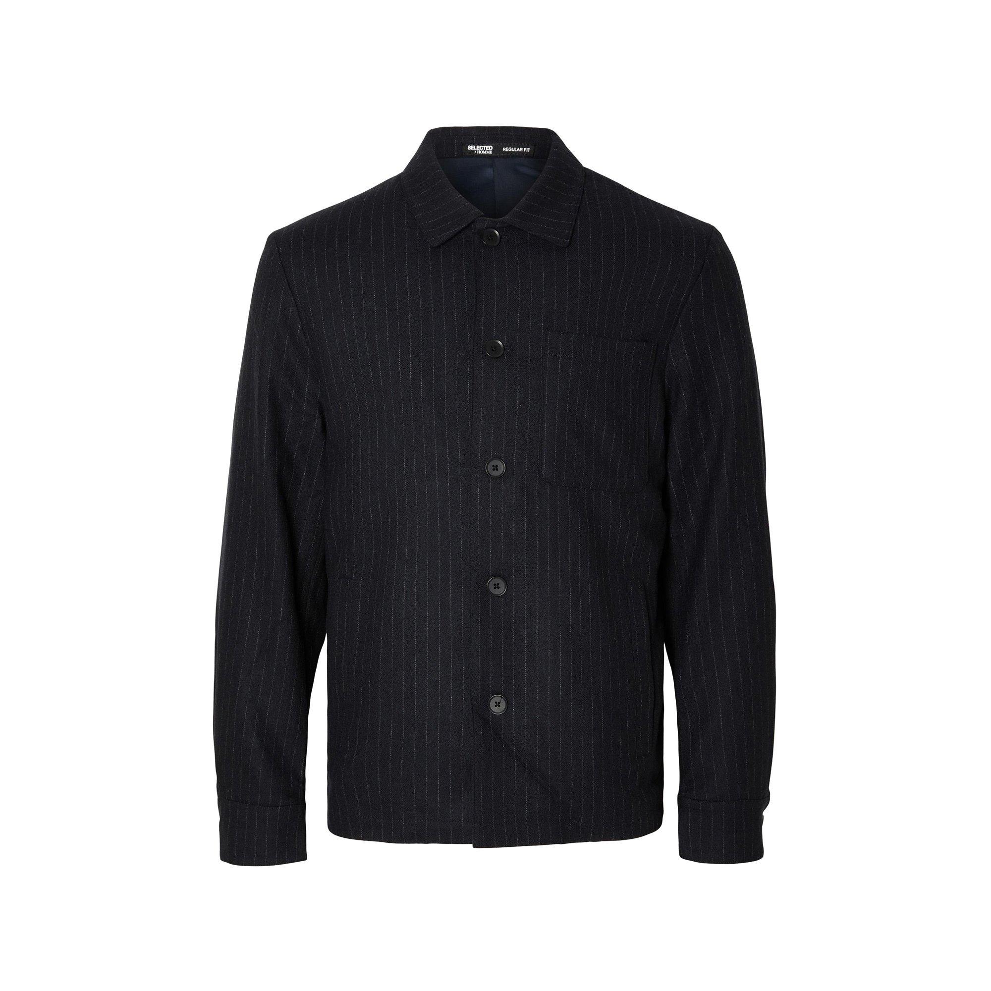 SELECTED SLHReg-Ayr Pinstriped Hybrid Blazer