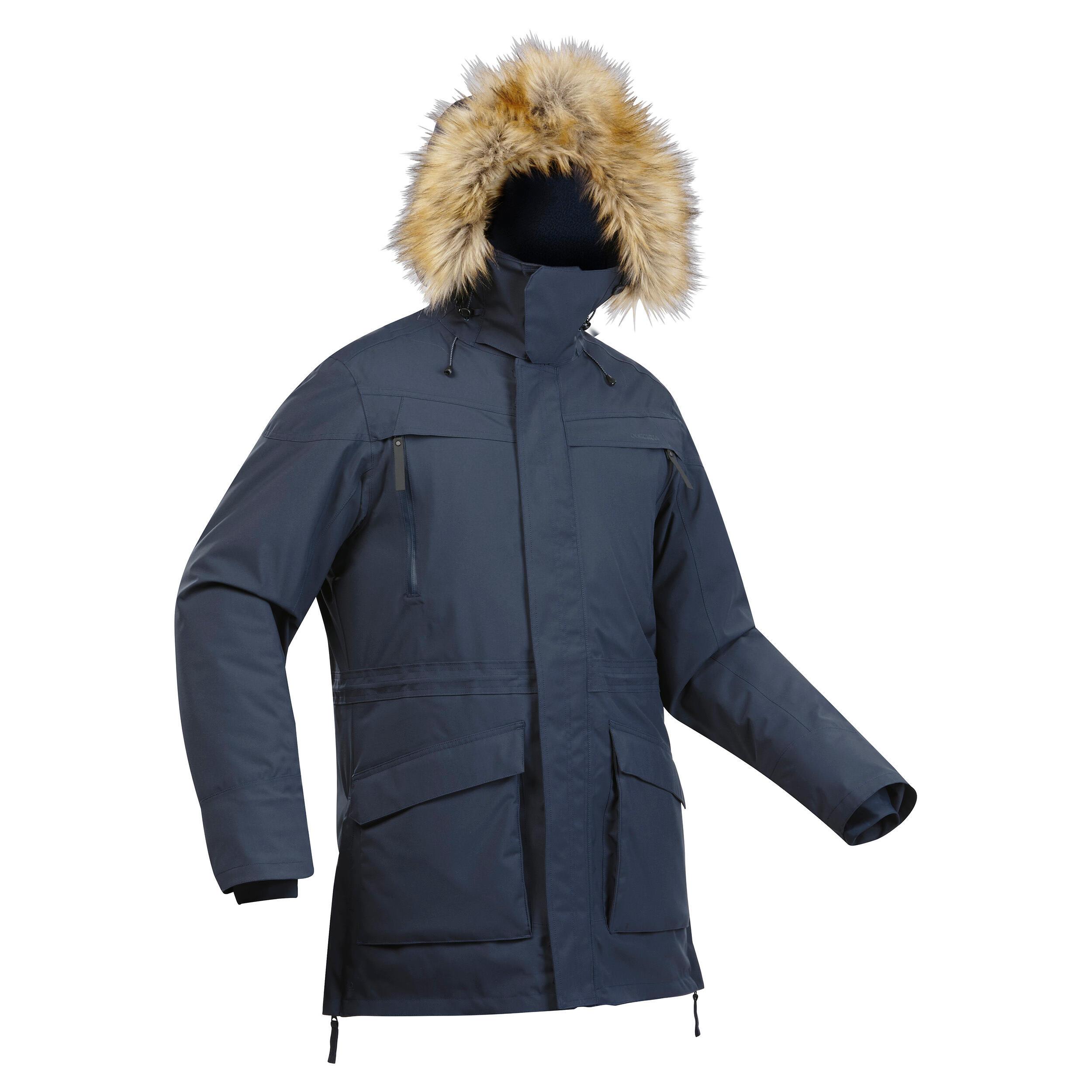 QUECHUA Winterjacke Parka warm bis -20°C wasserdicht - SH900