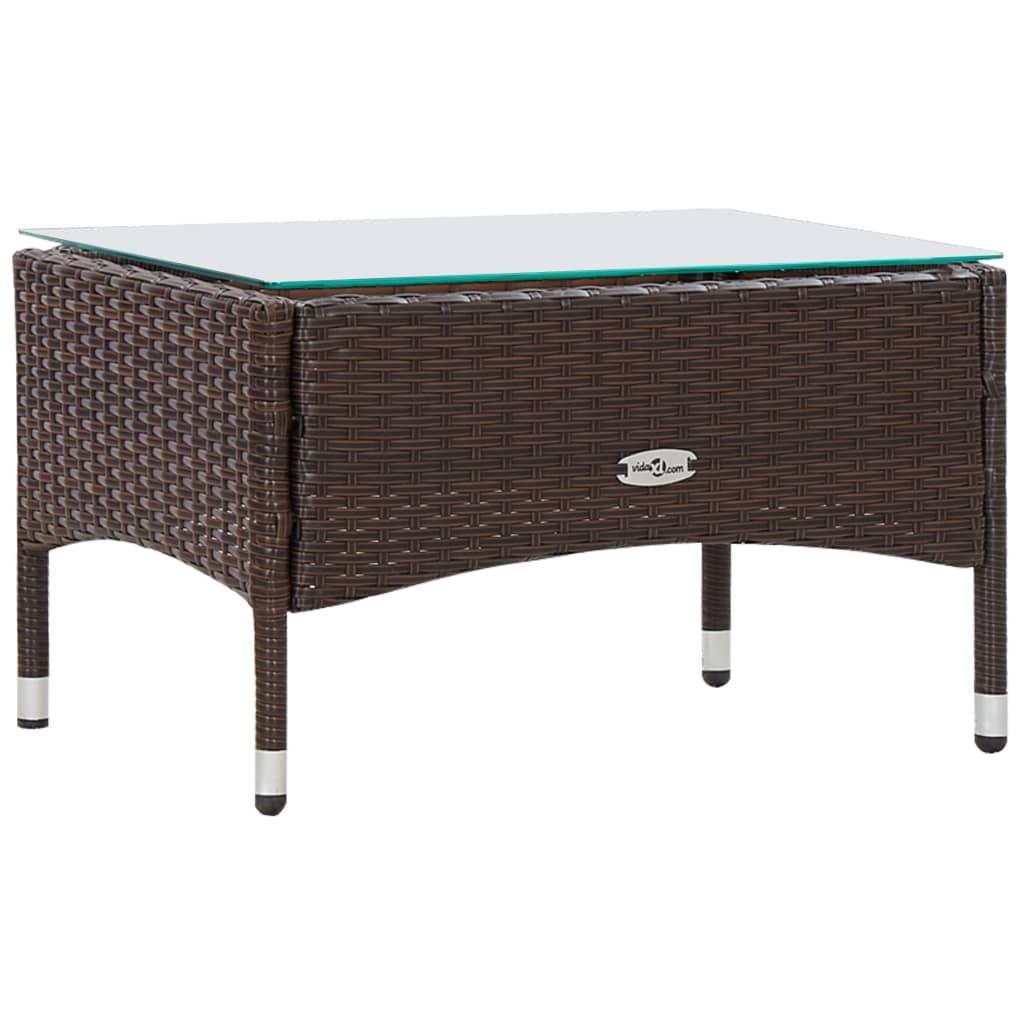 VidaXL Gartensofa poly-rattan