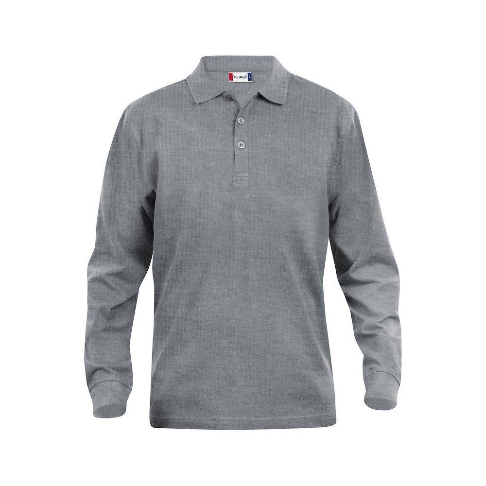 Clique Classic Lincoln Langärmliges Poloshirt