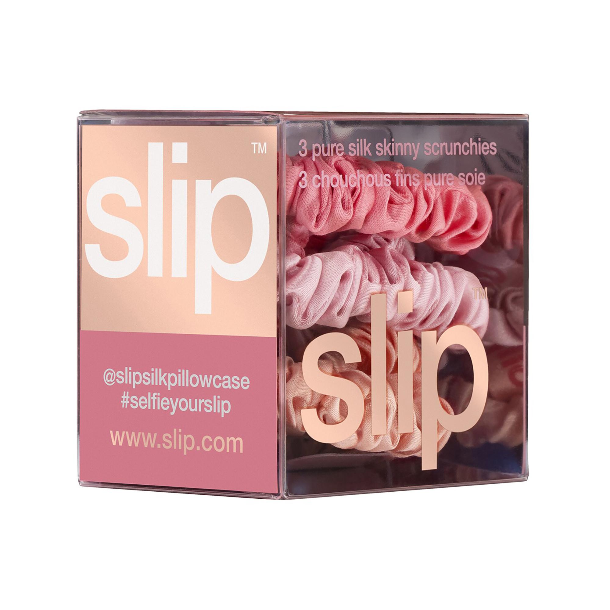 SLIP SILK PILLOWCASE LLC SET Sherbert Trio Sprunchies