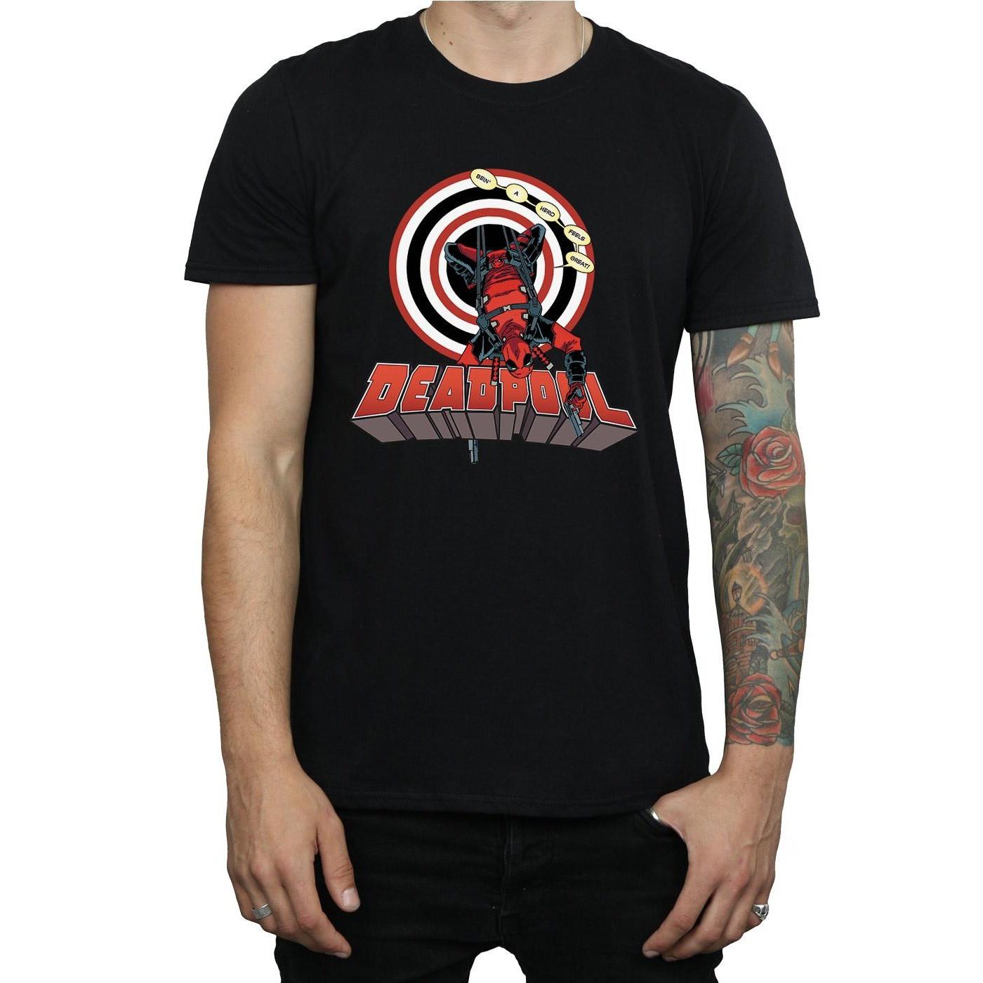 MARVEL Deadpool Target Logo Kurzarm T-Shirt