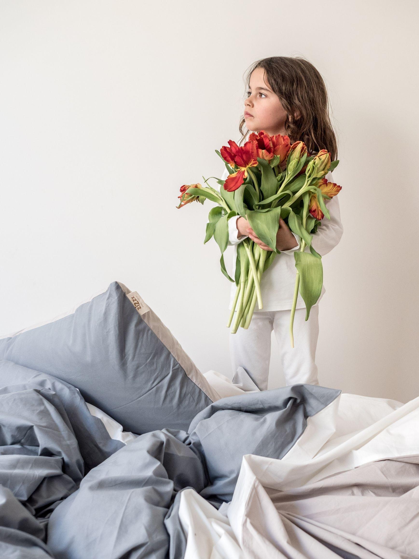 Zizzz Perkal Duvetbezug bio-Baumwolle 200x210 cm