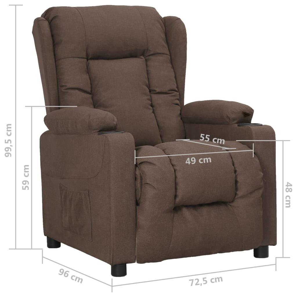 VidaXL Relaxsessel gewebe