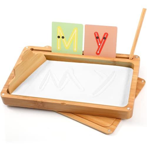 Activity-board Training Buchstaben und Zeichnung Spielzeug hölzernen Sand Tabelle Lernspielzeug für frühe motorische Entwicklung bei Kindern