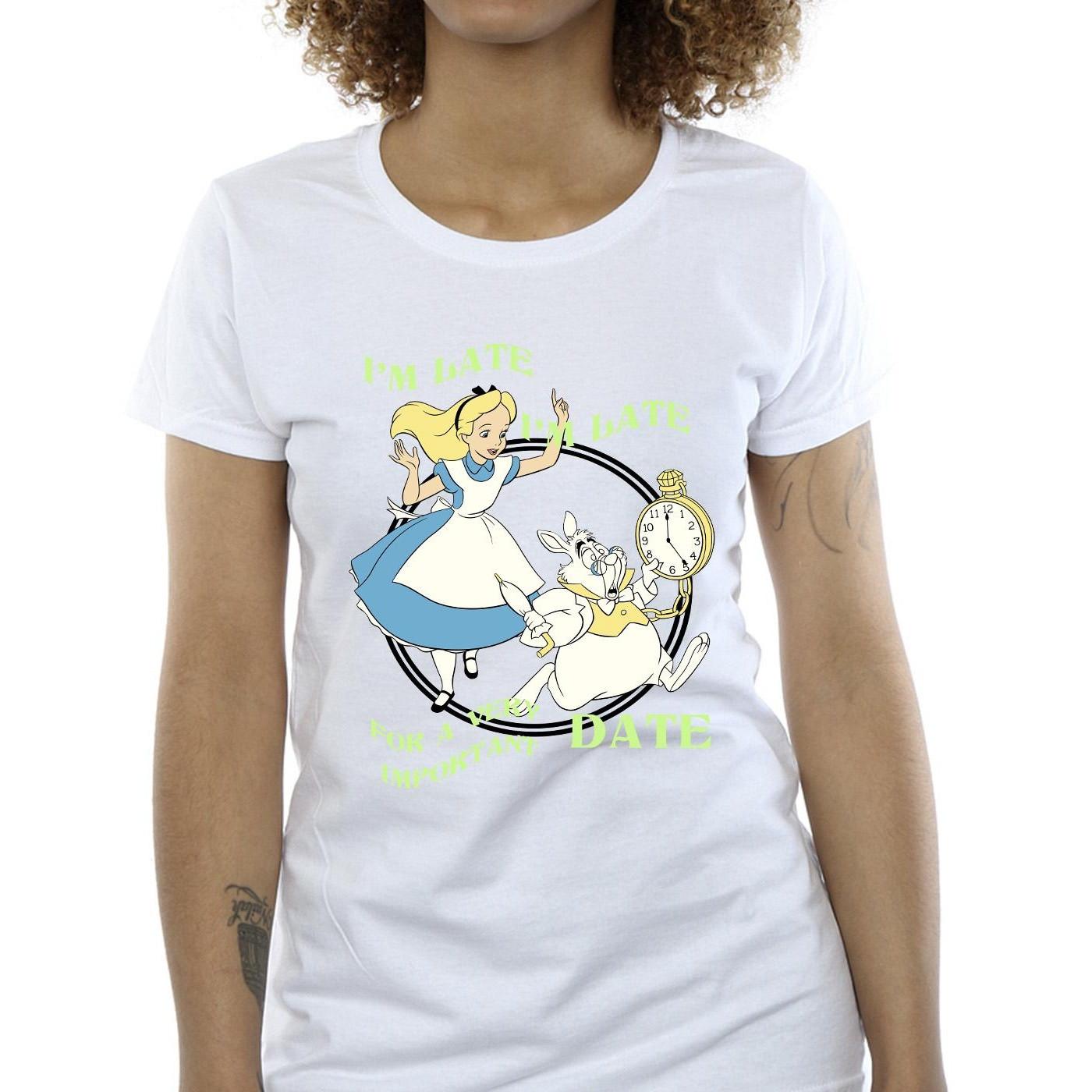 Disney Alice In Wonderland I'm Late T-Shirt