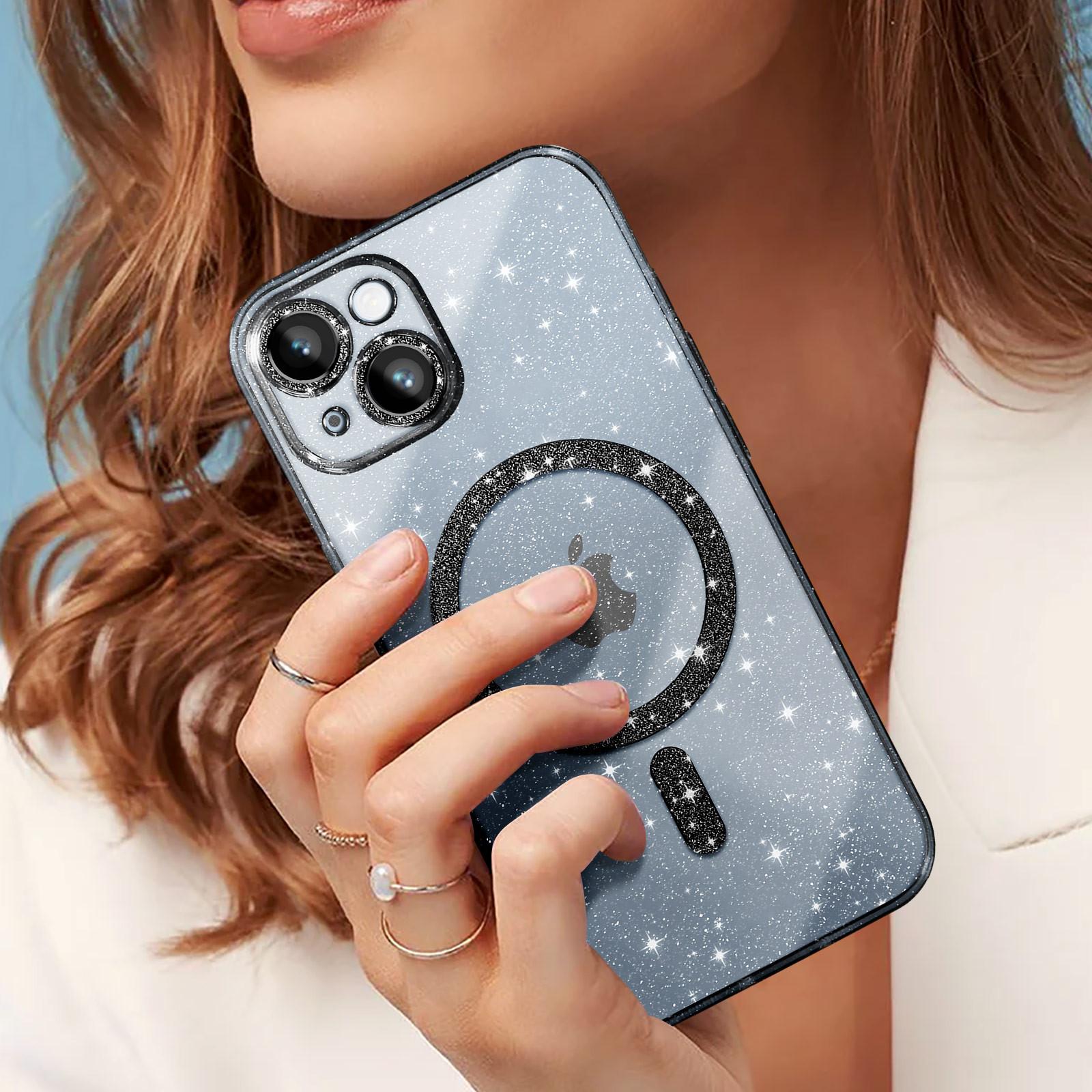 Avizar MagSafe Glitter Hülle iPhone 14