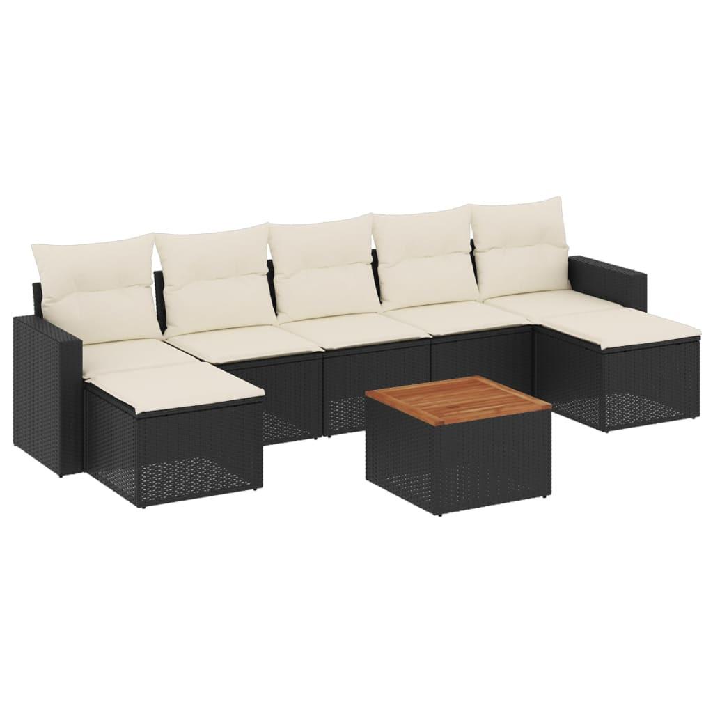VidaXL Garten sofagarnitur poly-rattan