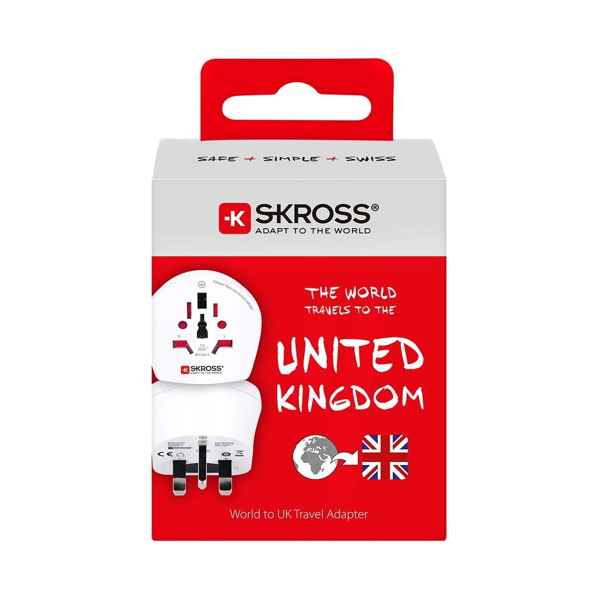 Nedis Rese Adapter Welt-zu-UK Jordad