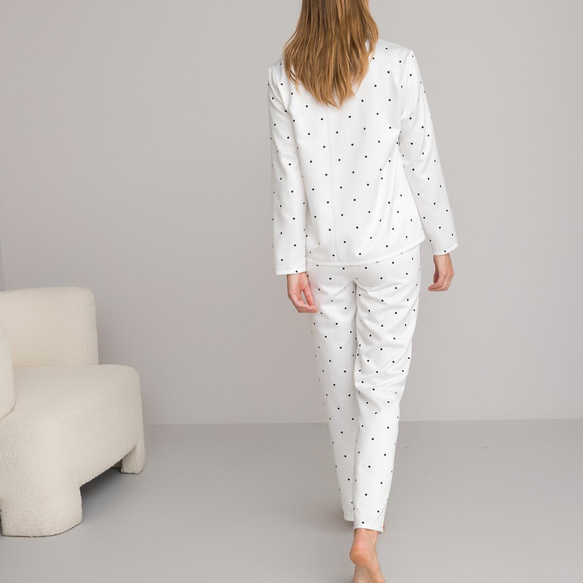 La Redoute Collections Klassischer Pyjama aus Satin