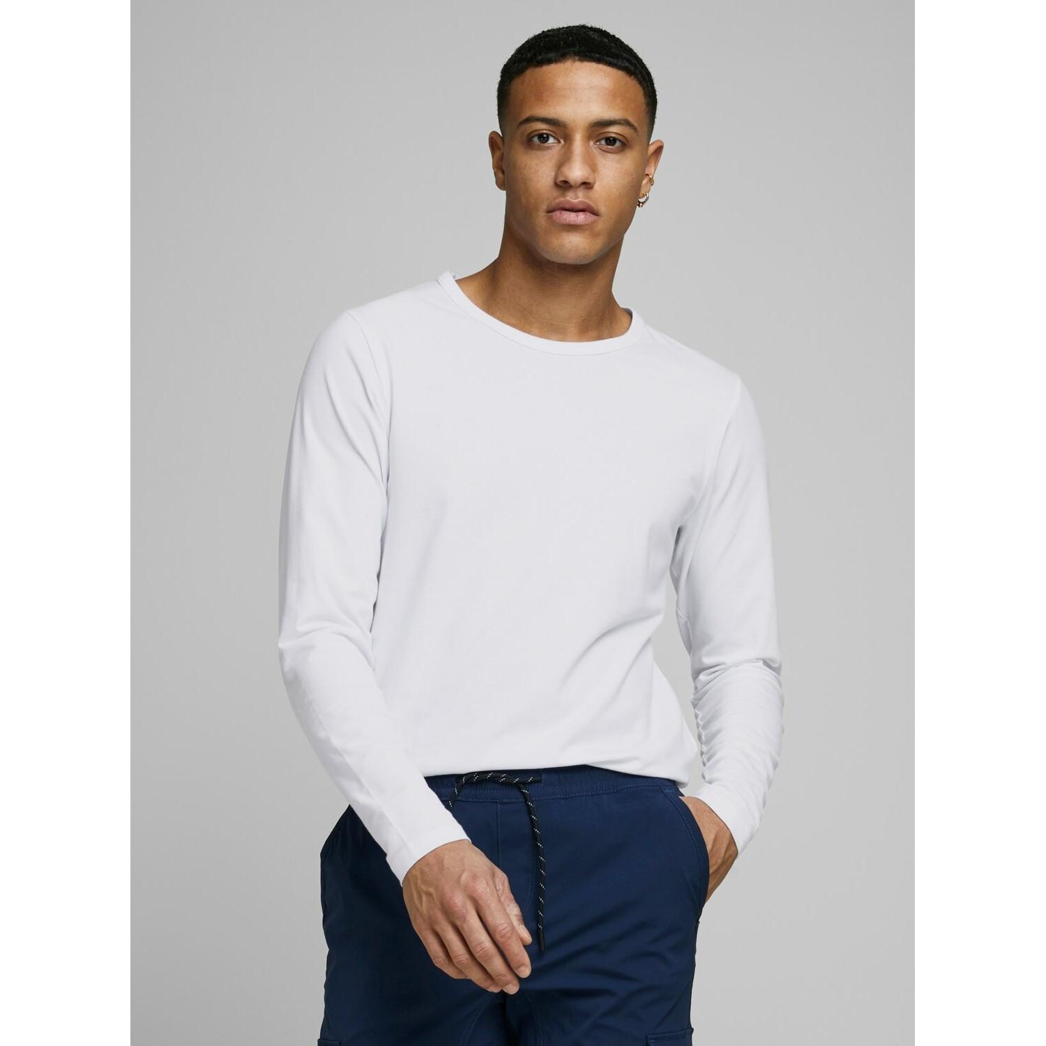 JACK & JONES Basic O-Neck Langarm T-Shirt