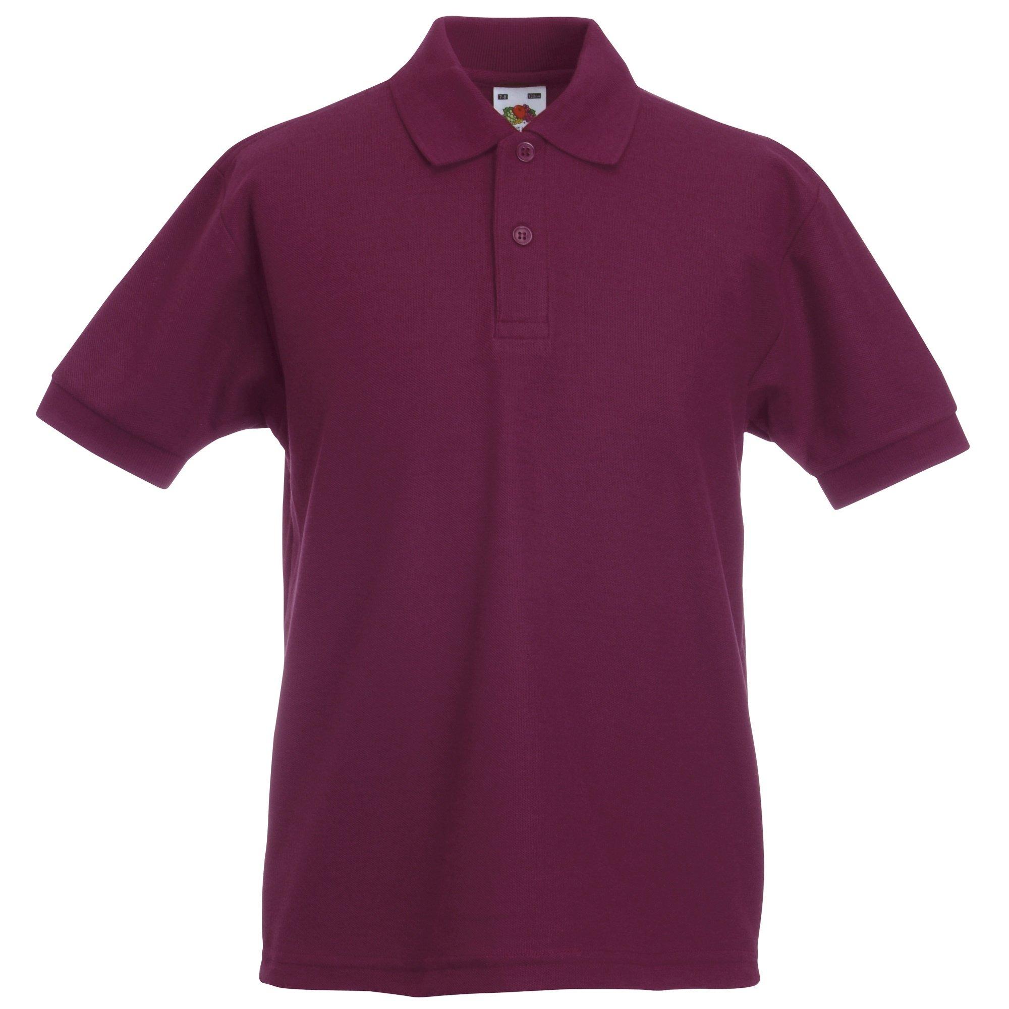 Fruit of the Loom Polo Shirt, Kurzarm (2 StückPackung)