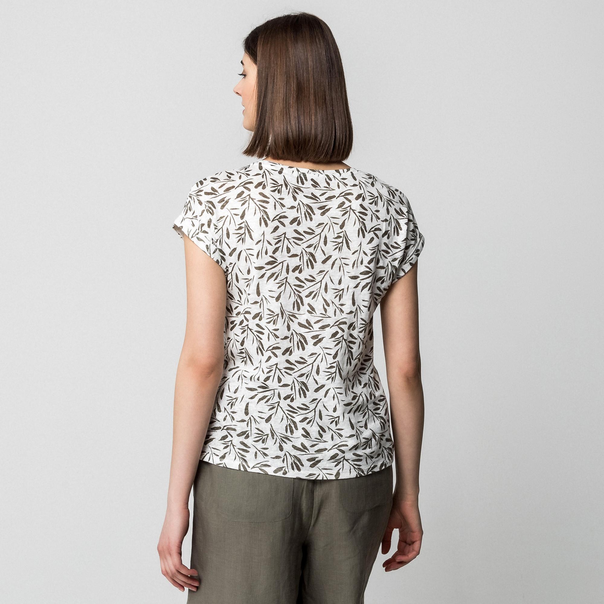 Manor Woman Bedrucktes Regular Fit Kurzarm T-Shirt