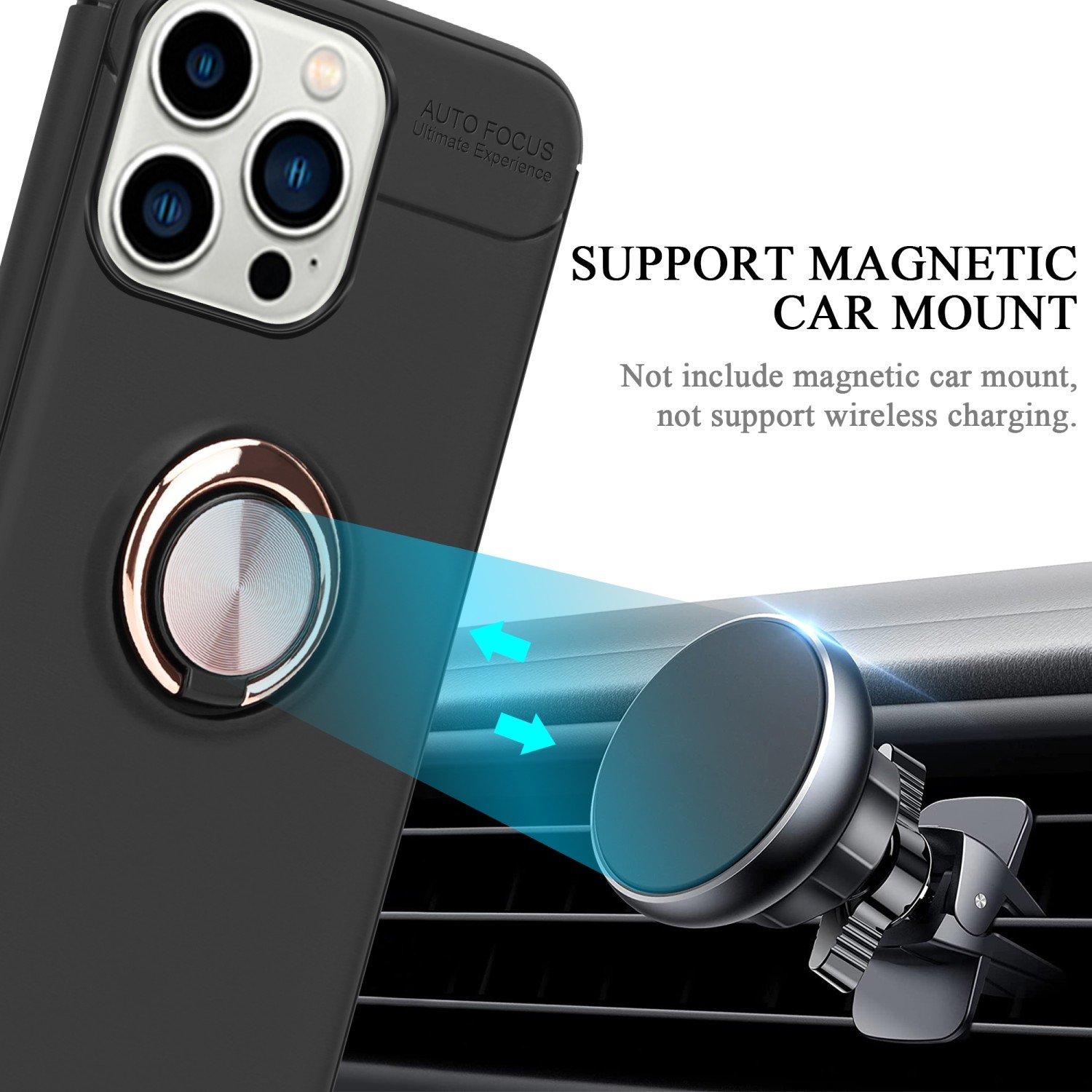Cadorabo Hülle für Apple iPhone 14 PRO MAX Fokus Ring TPU Silikon