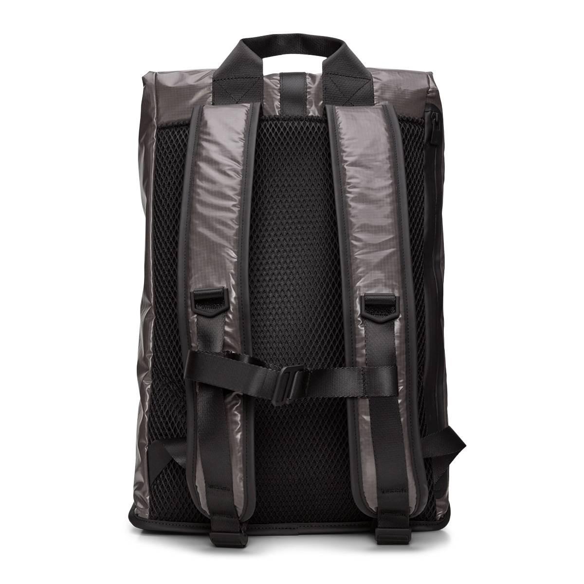 RAINS Sibu Rolltop Rucksack W3 Grau