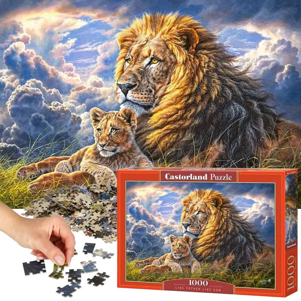 CASTORLAND Puzzle Like Father, Like Son (1000Teile)