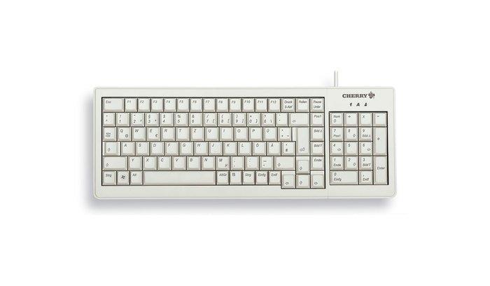 Cherry CHERRY XS G84-5200LCMCH-0 Tastatur USB Schweiz Grau