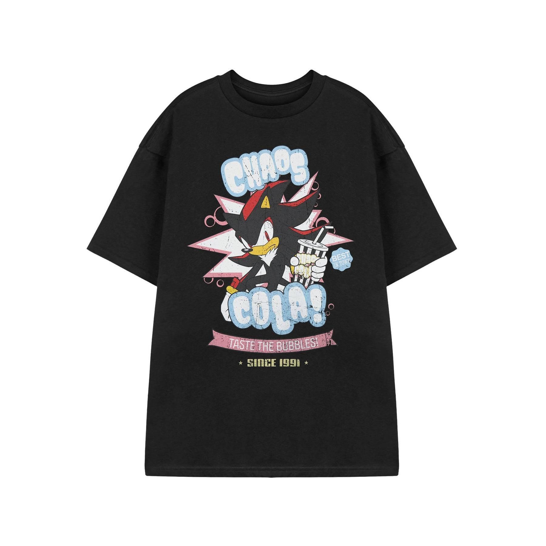 Sonic The Hedgehog Chaos Cola Kurzarm T-Shirt